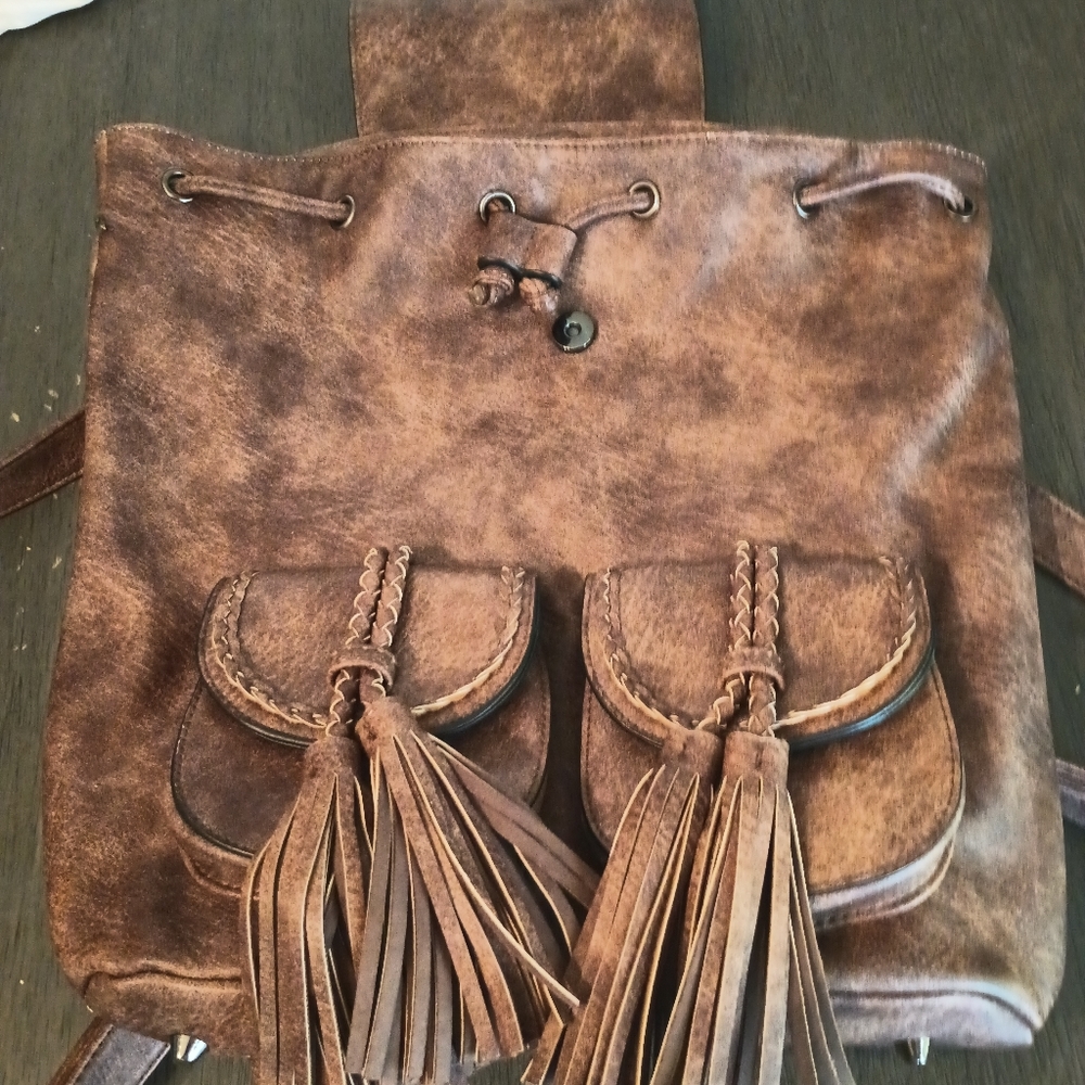 Large Antik Kraft Satchel Bag - Picture 1 of 16